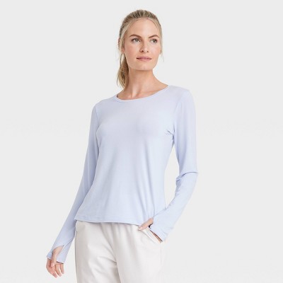 Women's Essential Crewneck Long Sleeve T-Shirt - All in Motion