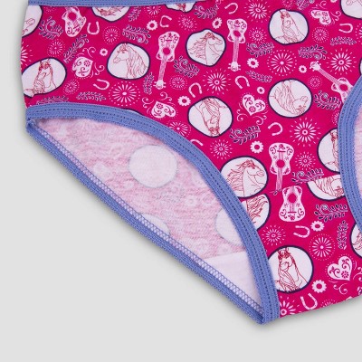 Girls' Spirit Riding Free 7pk Underwear Panties 