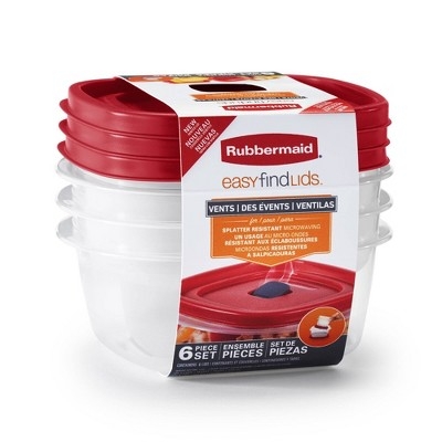 Rubbermaid Takealongs Food Storage Containers, 62Pc