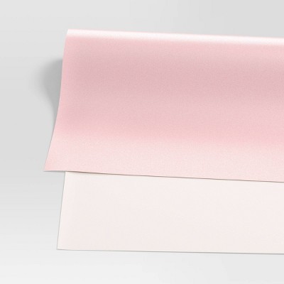 Pink Wrapping Paper Roll (30 Inches x 16 Feet, 3 Rolls)