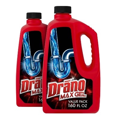 6 pack) Drano Hair Buster Gel, Commercial Line, 16 oz 