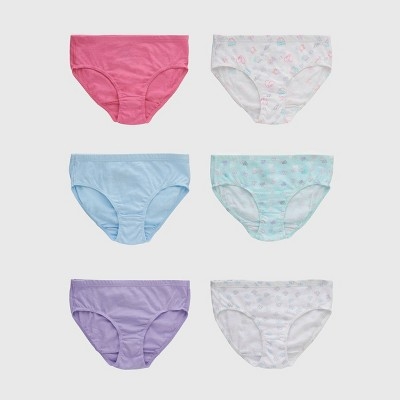 Hanes Women's Pure Comfort Microfiber Bikini Underwear, 6-Pack 