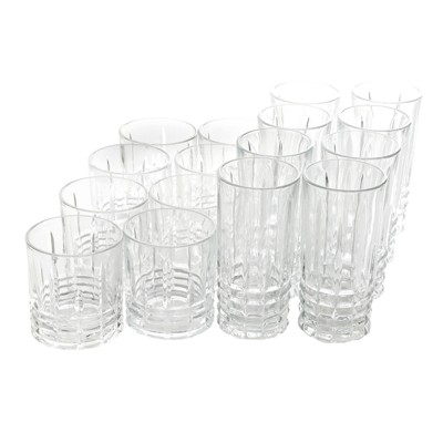 Fitz and Floyd Set of 4 Maddi 15 oz Highball Glasses