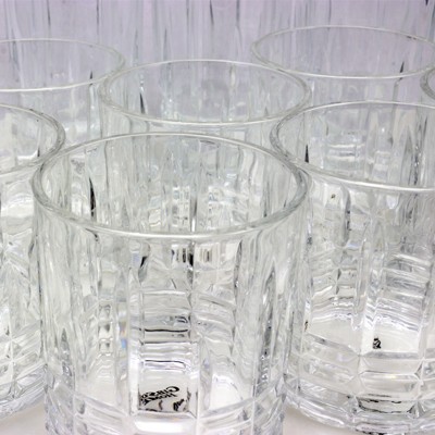 Gibson Home 16 Piece Lattice Glassware Drinkware Set