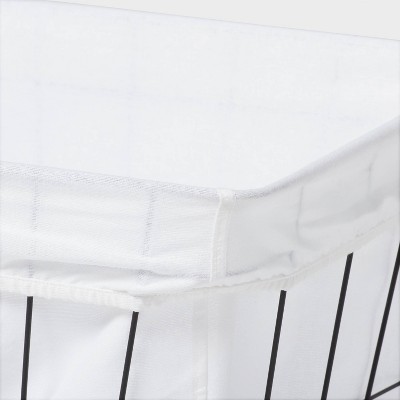 1.5bu Laundry Basket White - Brightroom™