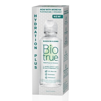 Biotrue Hydration Plus Contact Lens Solution - 4 Fl Oz Best Deals And ...