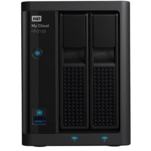 WD My Cloud PR2100 NAS Server - 2 Bays 16TB HDD RAID 0 RAID 01 JBOD Gi ...