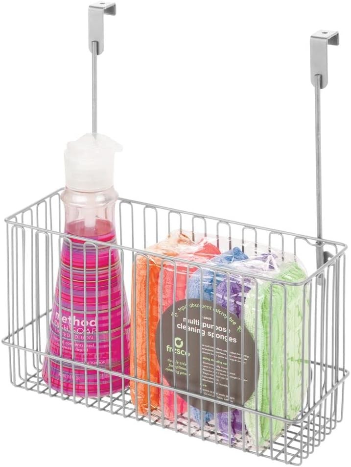 HapiRm Hanging Shower Caddy Over the Door with Soap Holder, No