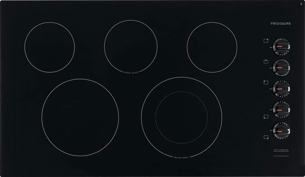 Frigidaire FFEC3625UB 36 Inch Electric Smoothtop Cooktop in Black Best