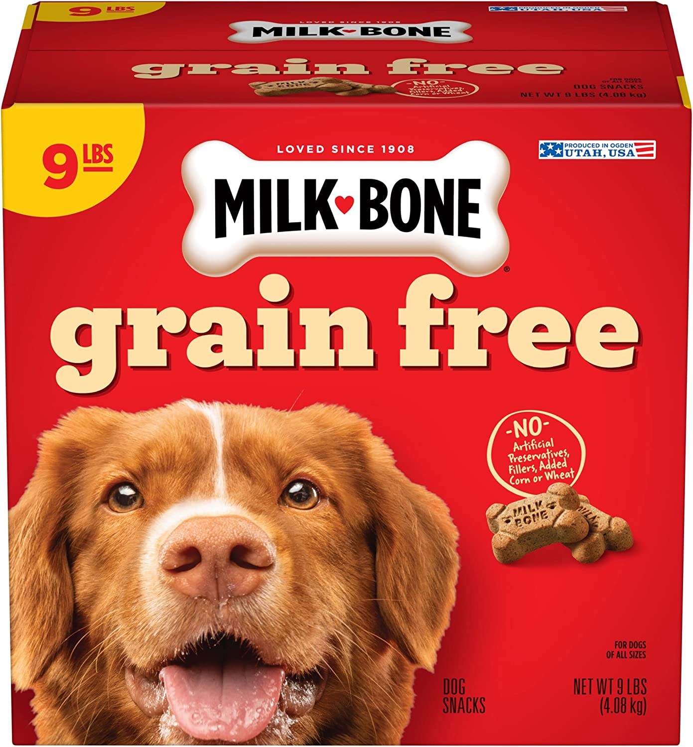 MilkBone Grain Free Dog Treats, 9 Pound Best Deals and Price History