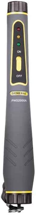 General Tools Natural Gas Detector Leak Sniffer Pen PNG2000A Gray Best