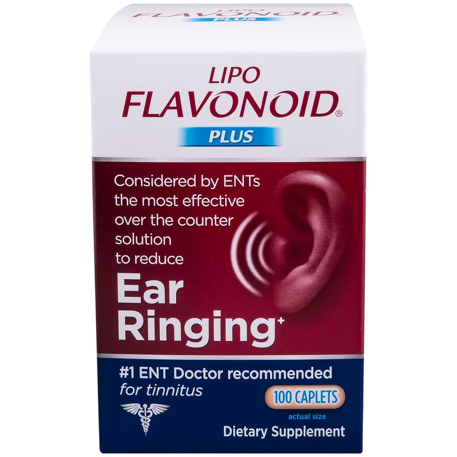 Lipo Flavonoid Plus, Tinnitus Relief For Ringing Ears, OTC Flavonoid