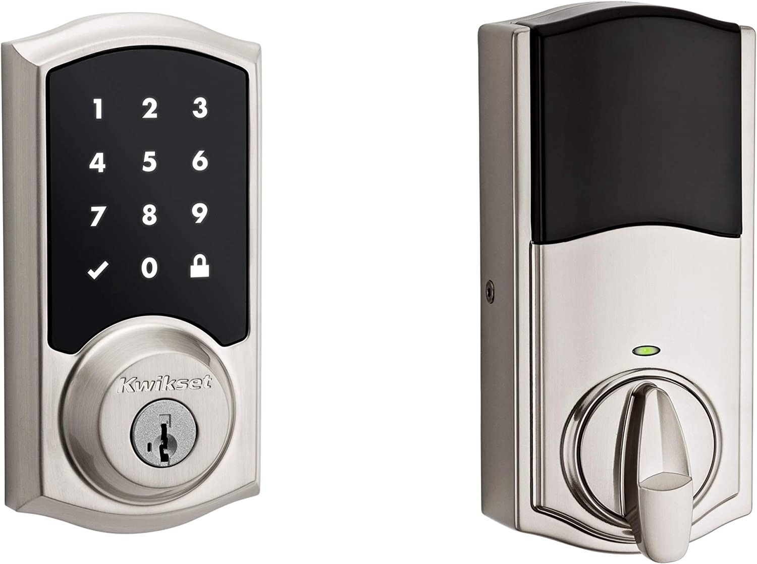 Kwikset SmartCode 916 Z-Wave Smart Lock, Keyless Entry Zwave Door Lock ...