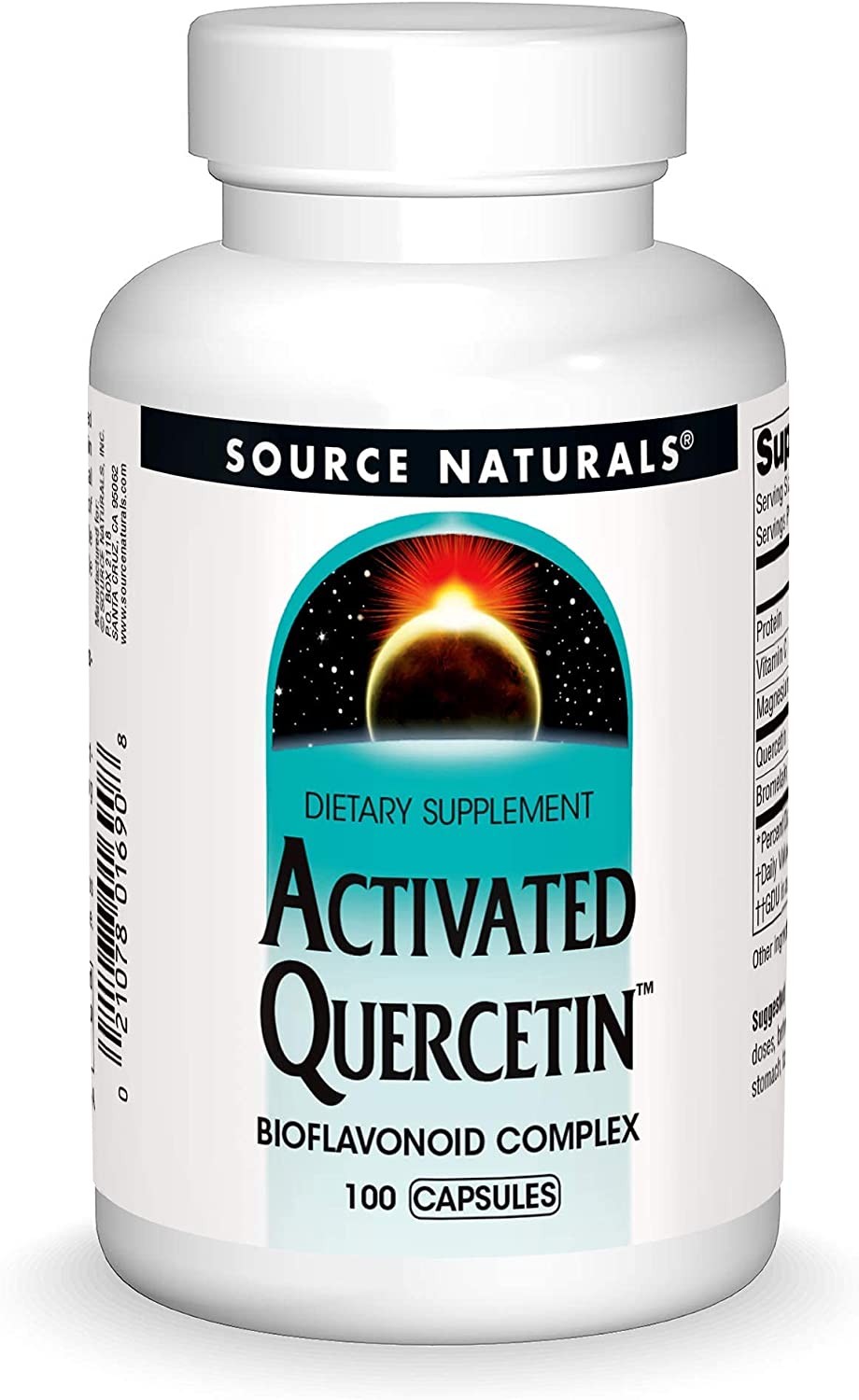 Source Naturals Activated Quercetin - Plant-Derived Bioflavonoid ...