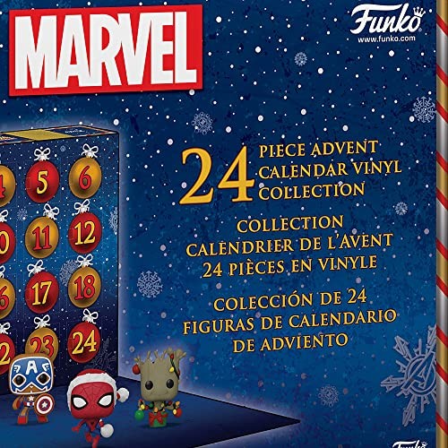 Funko Pop! Advent Calendar Marvel Holiday, Multicolor, One Size Best