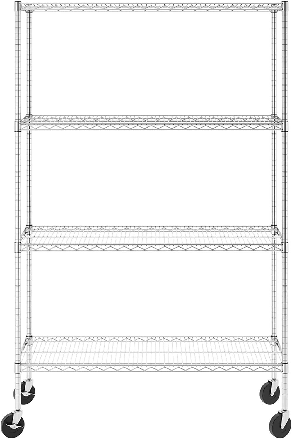 SafeRacks NSF Certified Storage Shelves, Heavy Duty Steel Wire Shelving