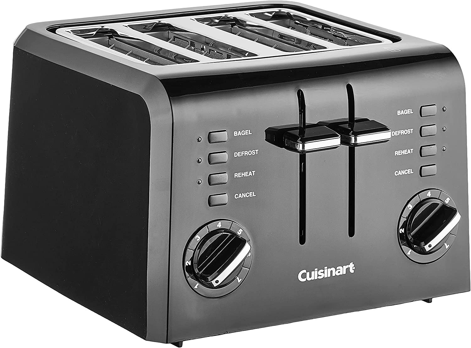 Cuisinart CPT142BK 4Slice Compact Plastic Toaster, Black Best Deals