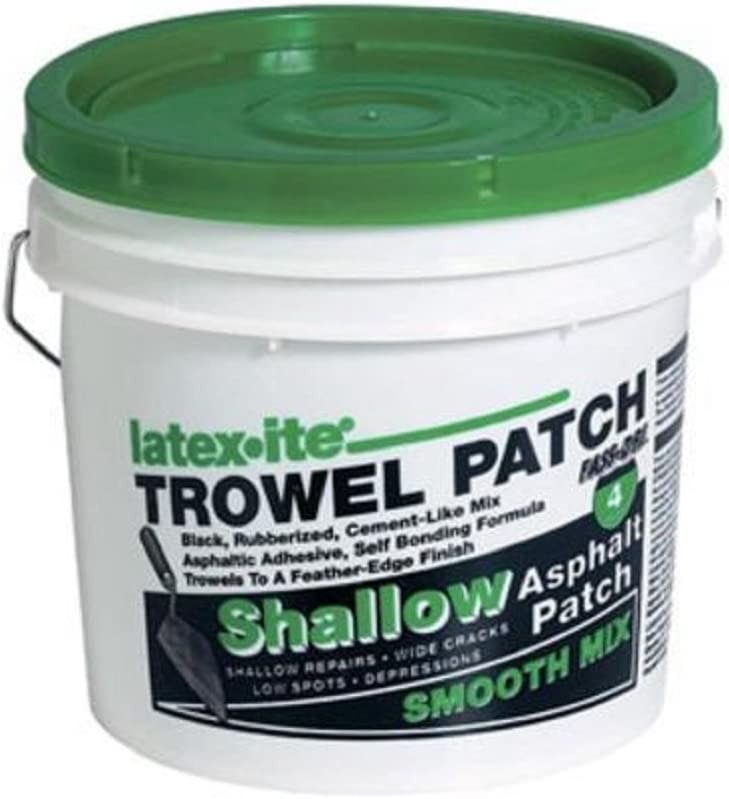 Latex-Ite Trowel Patch Black Asphalt Patch 1 gal. Best Deals and Price ...