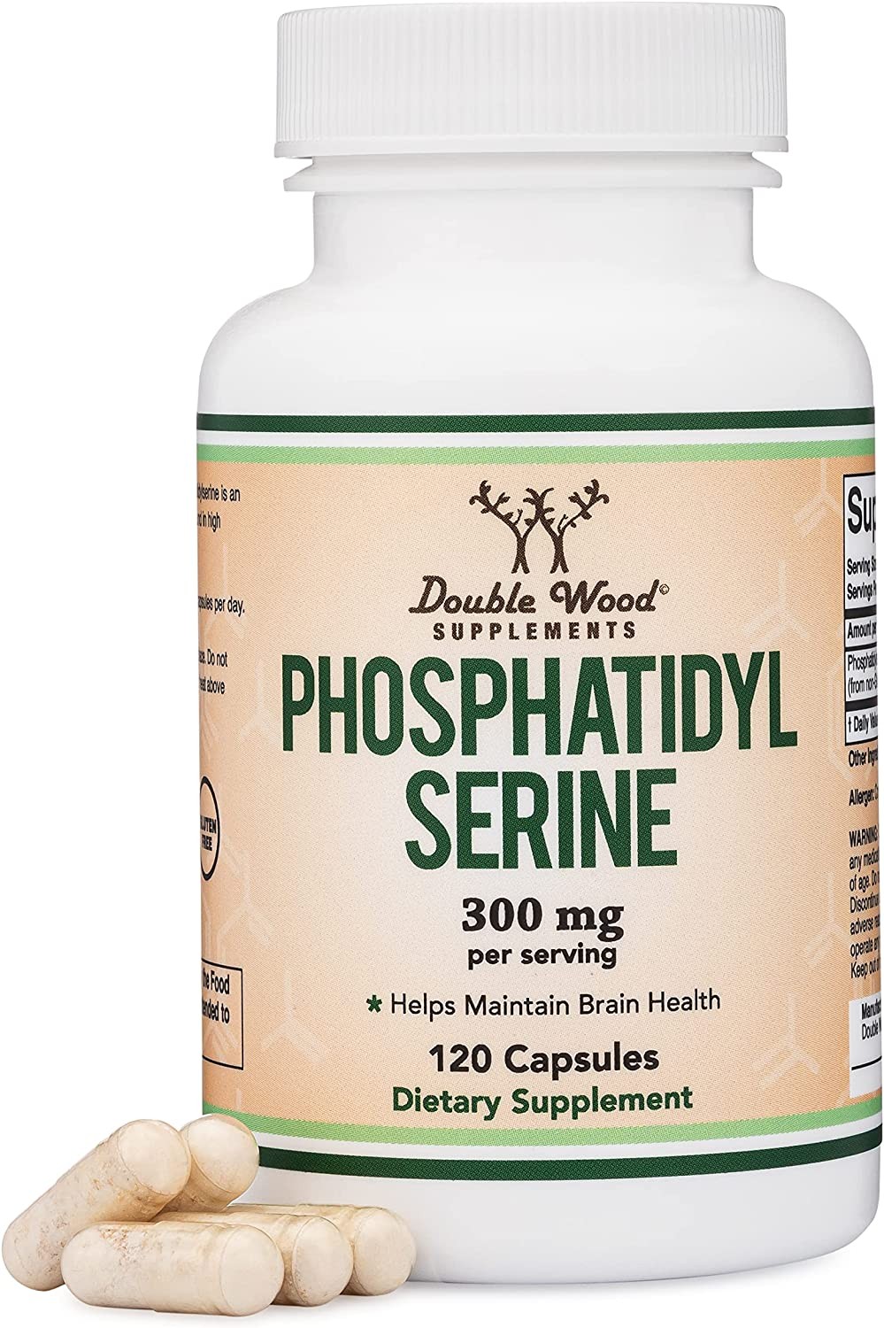 PhosphatidylSerine Supplement 300mg Per Serving, Manufactured in The