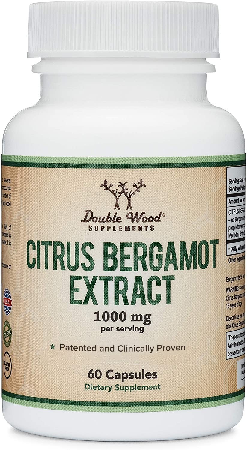 Citrus Bergamot Supplement Only Patented Clinically Proven Bergamot