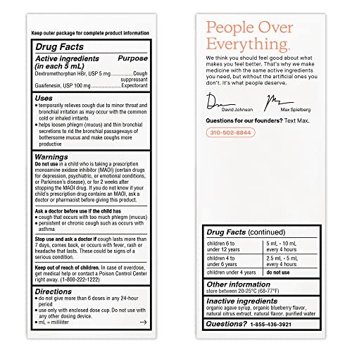 Genexa Kids' Liquid Cough & Chest Congestion Medicine MultiSymptom