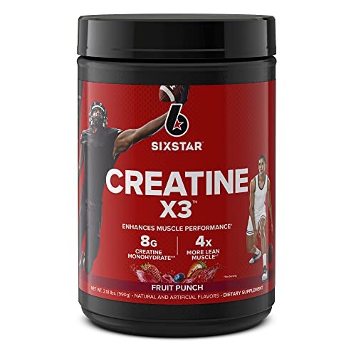 Six Star Creatine Pills Post Workout X3 Creatine Capsules Creatine