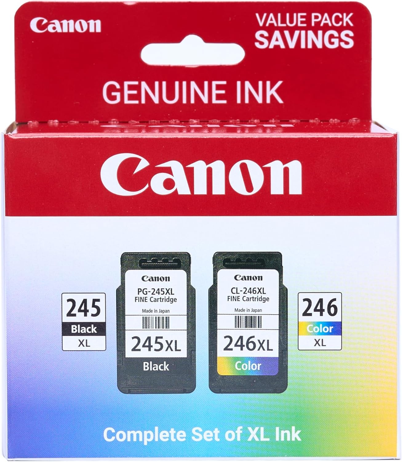 3 Pk PG-245XL Black & CL-246XL Color Ink for Canon PIXMA iP2820 MG2420 MX492