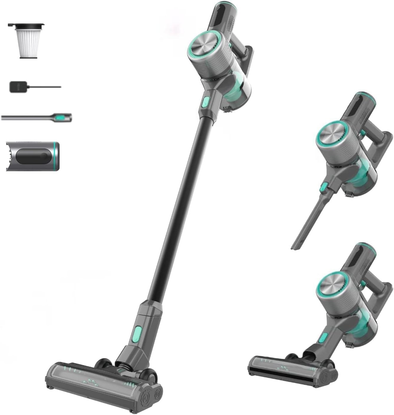Wyze Cordless Vacuum Cleaner with 24Kpa Powerful Suction, Lightweight