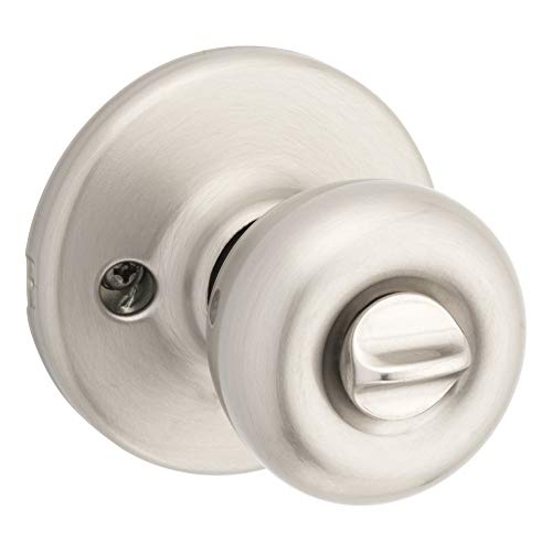 Kwikset Tylo Entry Door Knob with Lock and Key, Secure Keyed Handle