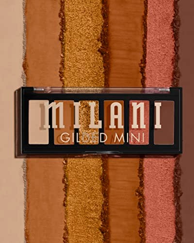 Milani Gilded Mini Eyeshadow Palette With Matte Shimmer Hues Champagne Problems Melhores