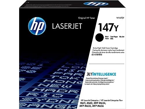 Hp 147y Black Extra High Yield Toner Cartridge Works With Hp Laserjet