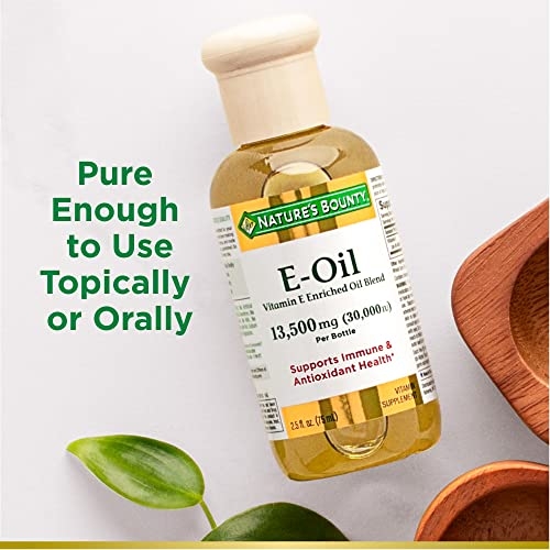 Nature’s Bounty Vitamin E Oil, Supports Immune & Antioxidant, 30,000IU
