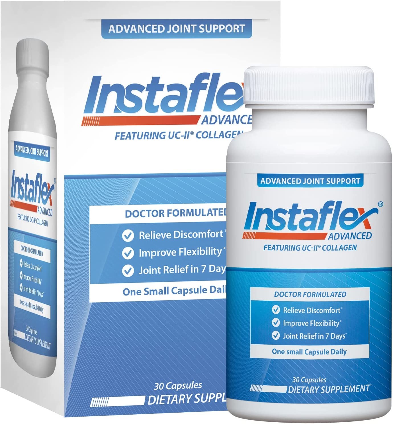 Instaflex Advanced Joint Support Supplement Turmeric, Resveratrol