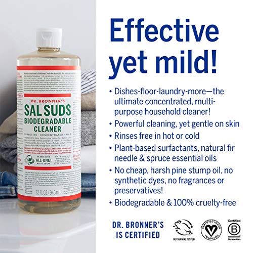 Dr. Bronner's Sal Suds Biodegradable Cleaner (32 Ounce) AllPurpose