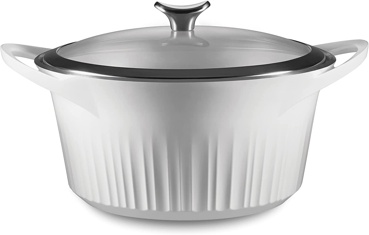 CorningWare, NonStick 5.5 Quart QuickHeat Dutch Oven Pot with Lid