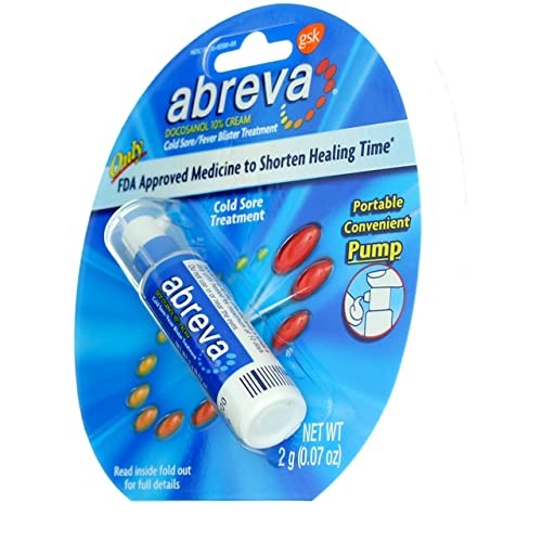 Abreva 2grm Pump Size 1ct Abreva Cold Sore Treatment Best Deals and