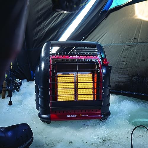 Mr. Heater Big Buddy Pro Series Propane Heater, 18000 BTU, Red Best