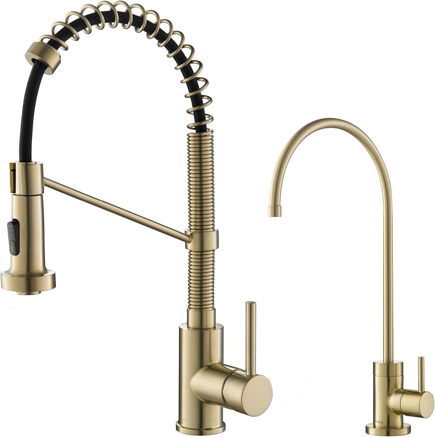 Kraus Kpf 1610 Ff 100bg Bolden Commercial Style Pull Down Kitchen Purita Water Filter Faucet