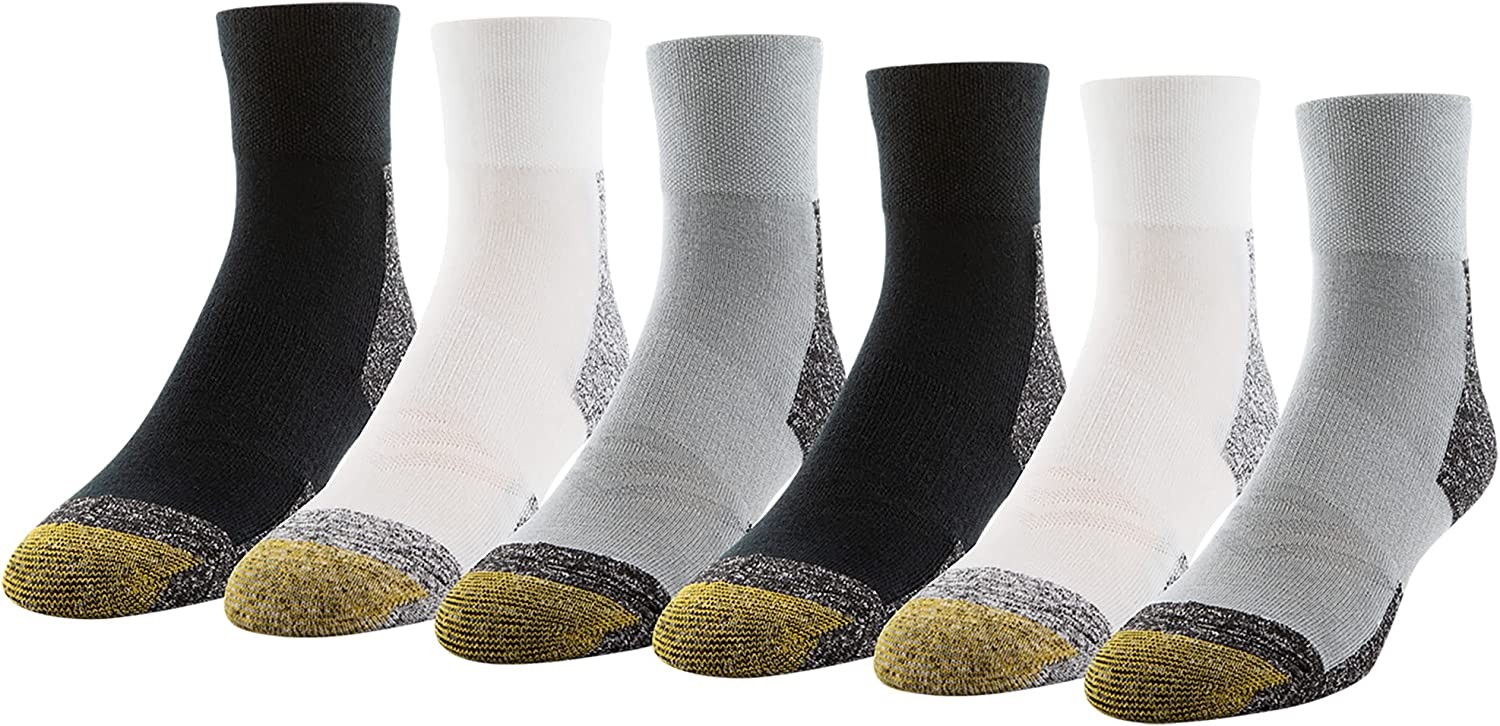 GOLDTOE Men's XS Ankle Socks, 6-Pairs Best Deals and Price History at ...