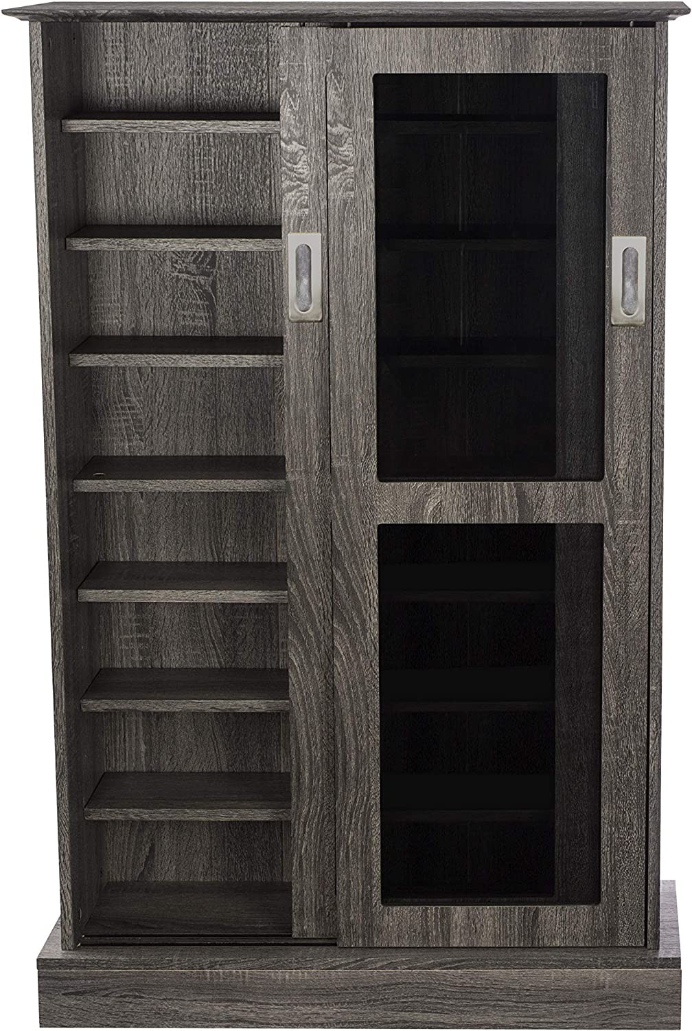 Atlantic Driffield Media Storage with Tempered Glass Pane