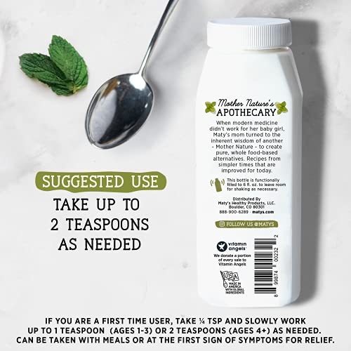 Maty’s Acid & Indigestion Relief Liquid Safe & Effective, All Natural