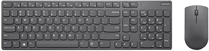 Lenovo 4x30t25785 Professional Ultraslim Wireless Combo Keyboard And Mouse Us English Usb