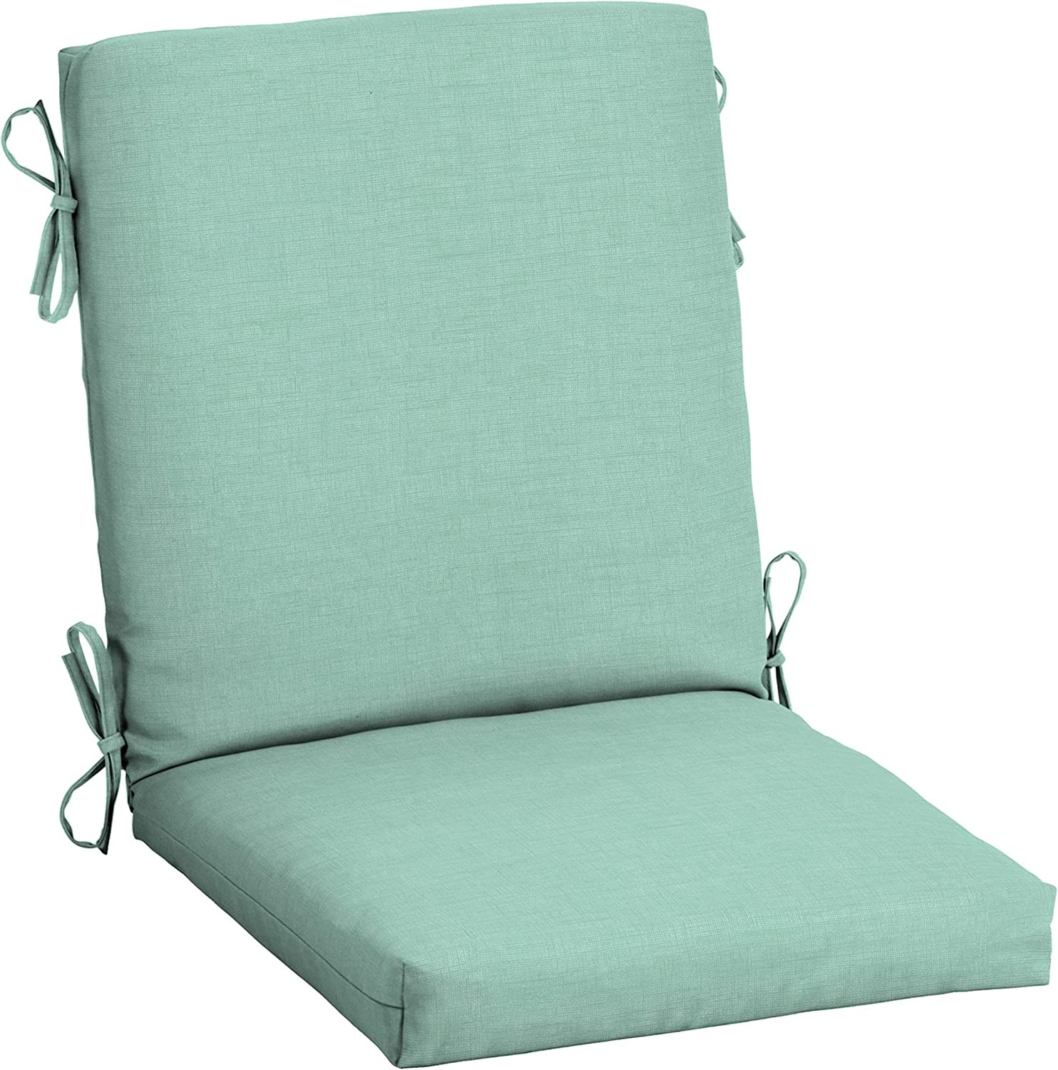 Arden Selections Outdoor Midback Chair Cushion, 18 x 16.5, RainProof