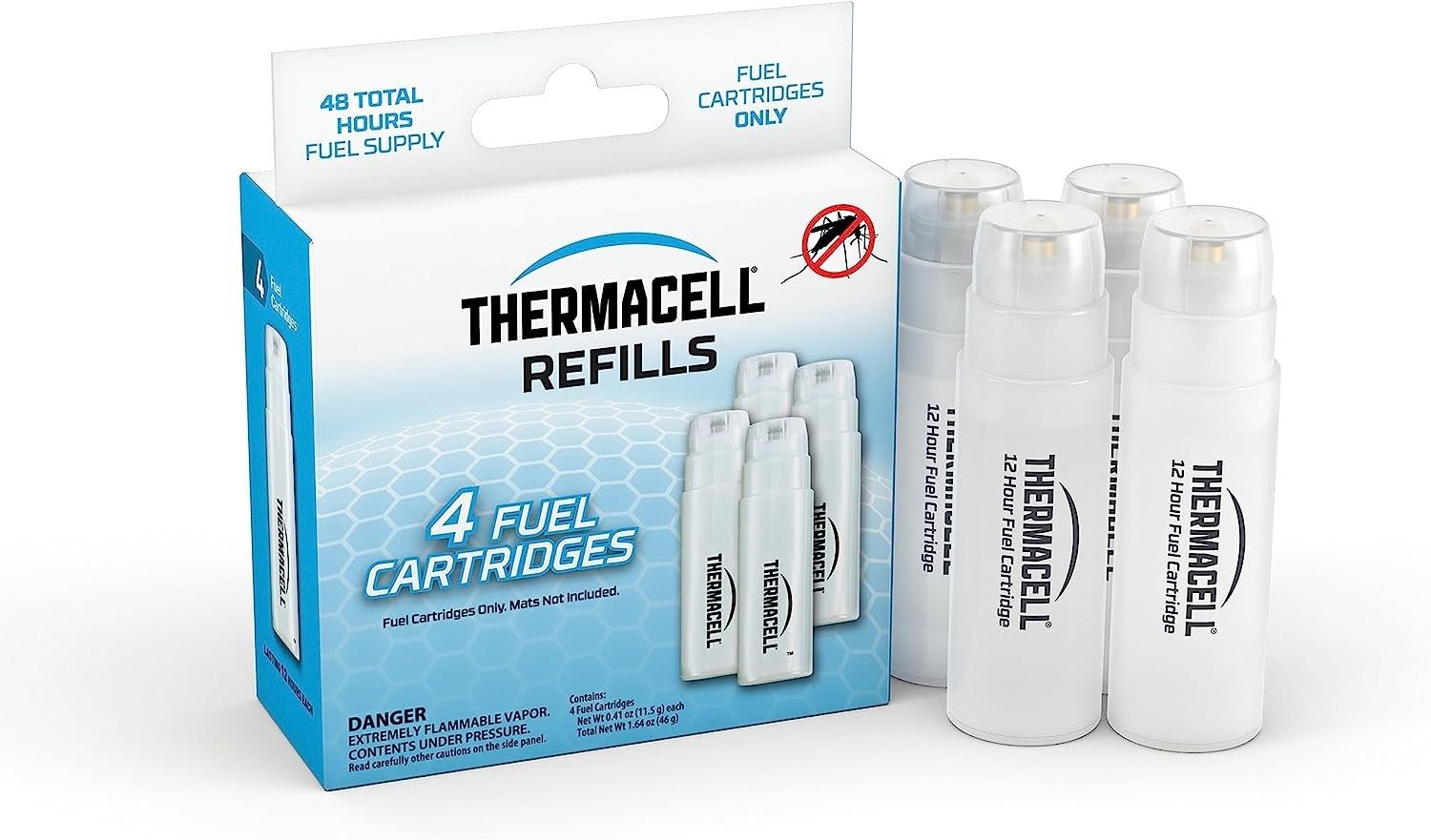 Thermacell Mosquito Repellent FuelOnly Refills; Compatible with Any