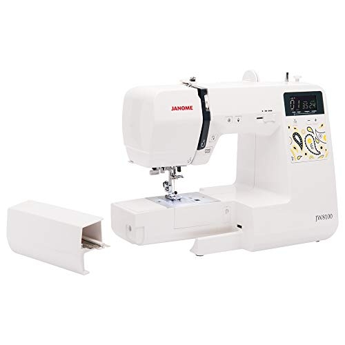 Janome JW8100 FullyFeatured Computerized Sewing Machine with 100