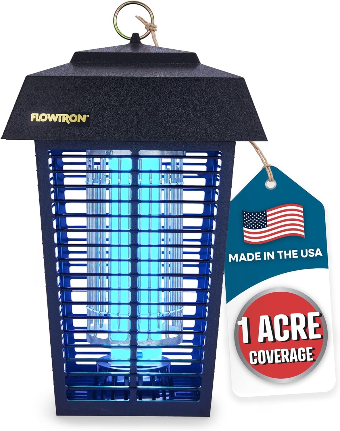 Flowtron Bug Zapper, 1 Acre of Outdoor Coverage with Powerful 40W Bulb