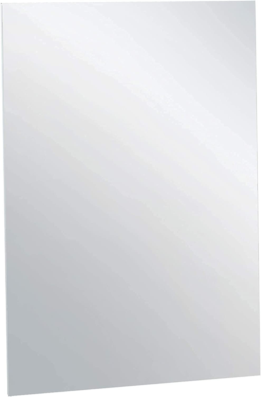 Fab Glass and Mirror Wall Mirror 36x721/4" Thick Frameless Activity Mirror for Gym and Dance