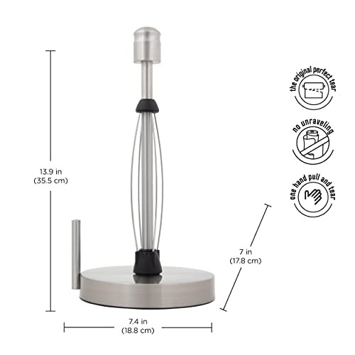 Kamenstein Perfect Tear Paper Towel Holder, 13Inch, Silver Best Deals