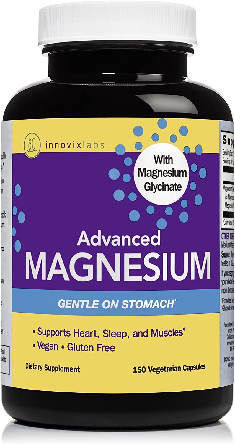 InnovixLabs Advanced Magnesium, High Absorption Magnesium Glycinate