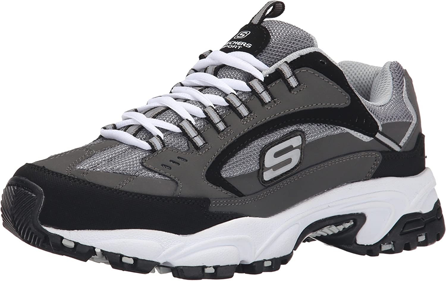 Skechers Sport Mens Stamina Nuovo Cutback Lace Up Sneaker Best Deals And Price History At